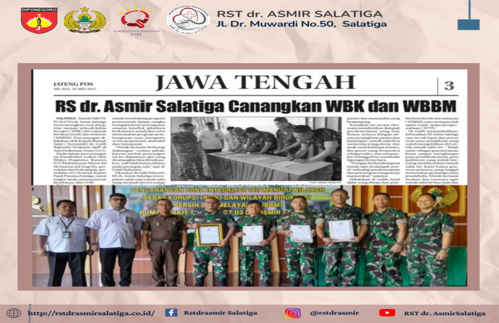 RST dr. Asmir Salatiga Canangkan WBK dan WBBM