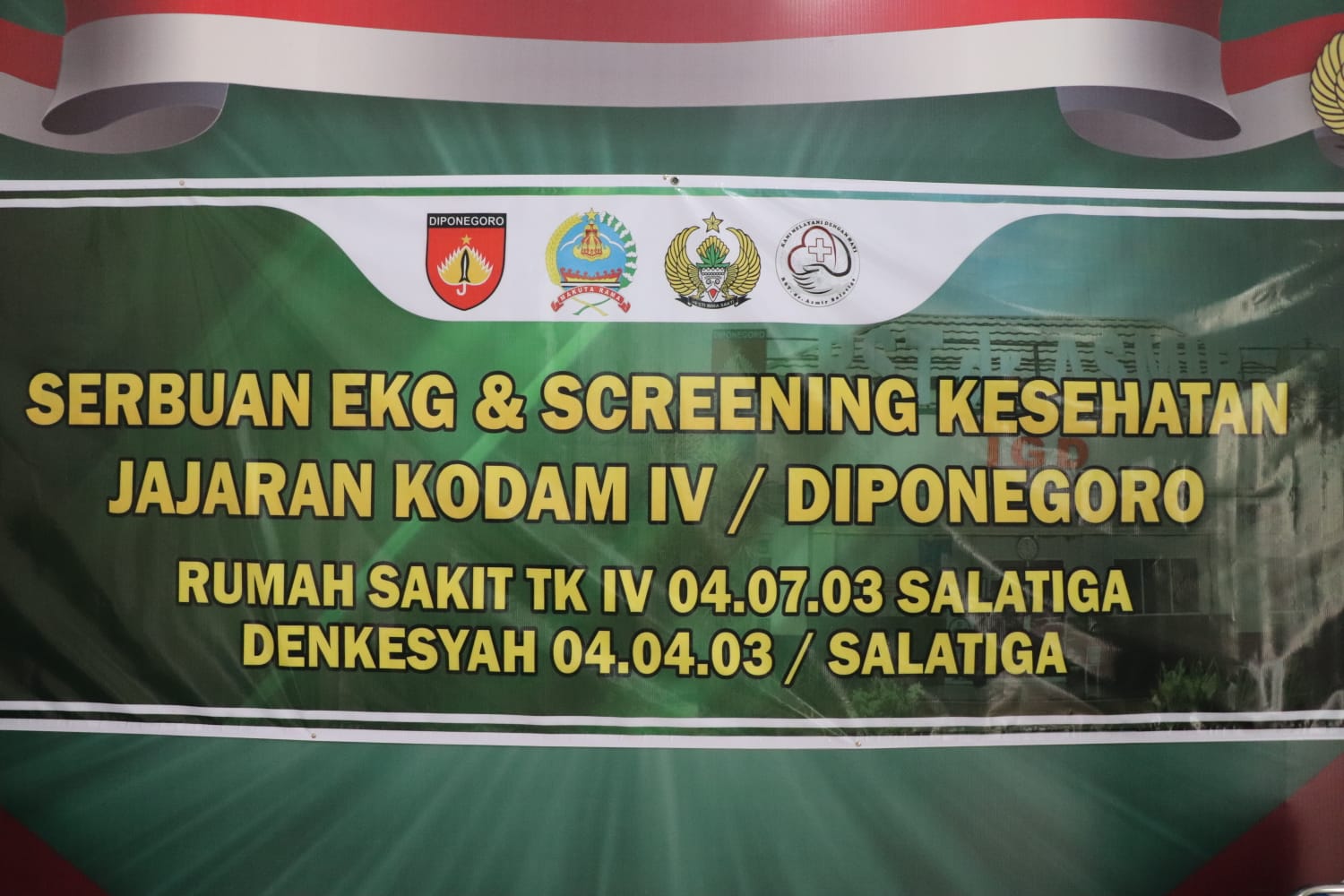 Sosialisasi Penyakit Jantung Edukasi Bantuan Hidup Dasar dan Pemeriksaan EKG Prajurit  di RST dr. Asmir Salatiga