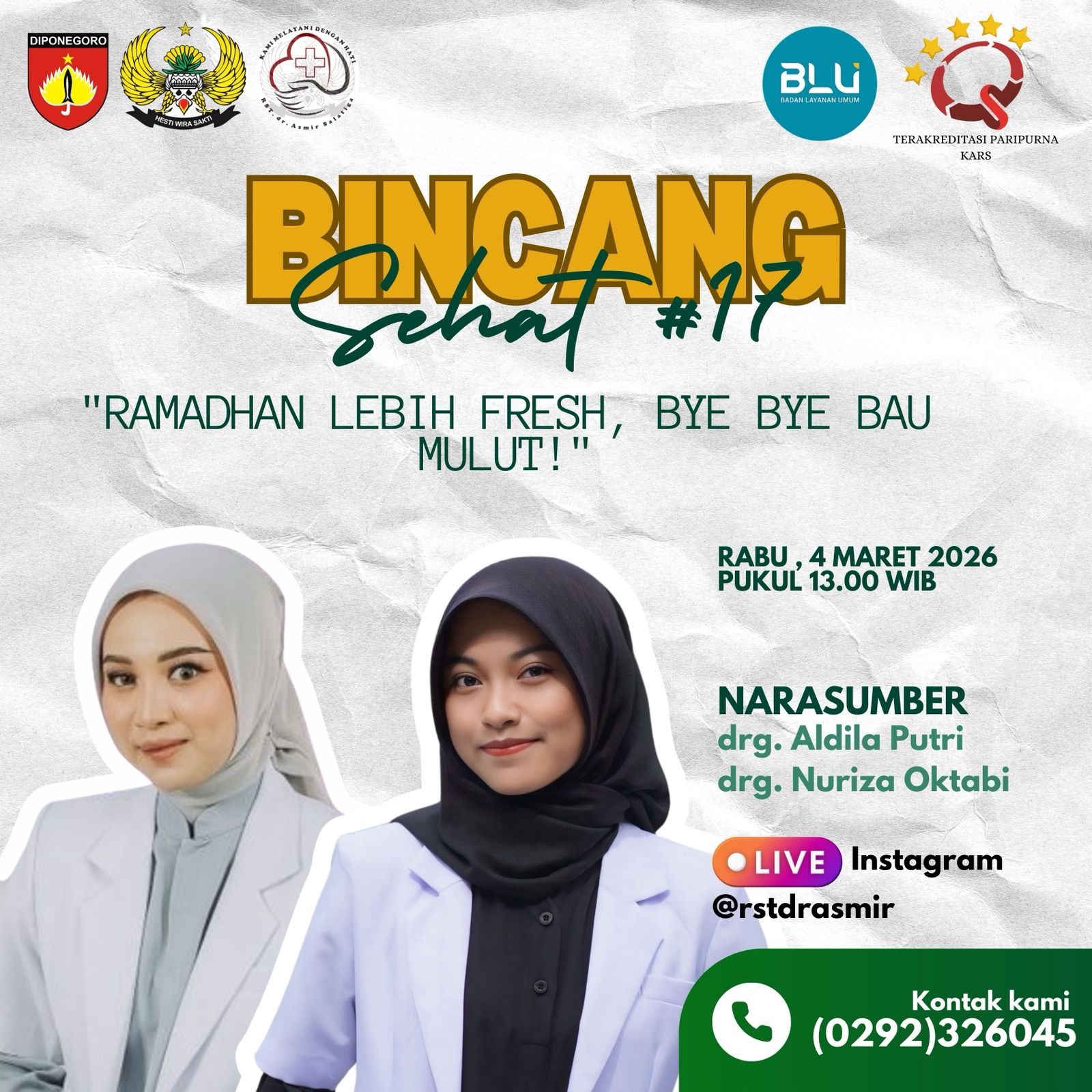 Ramadhan Sehat Bau Mulut Lewat